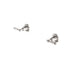 Nero York Wall Top Assemblies With Metal Lever Brushed Nickel