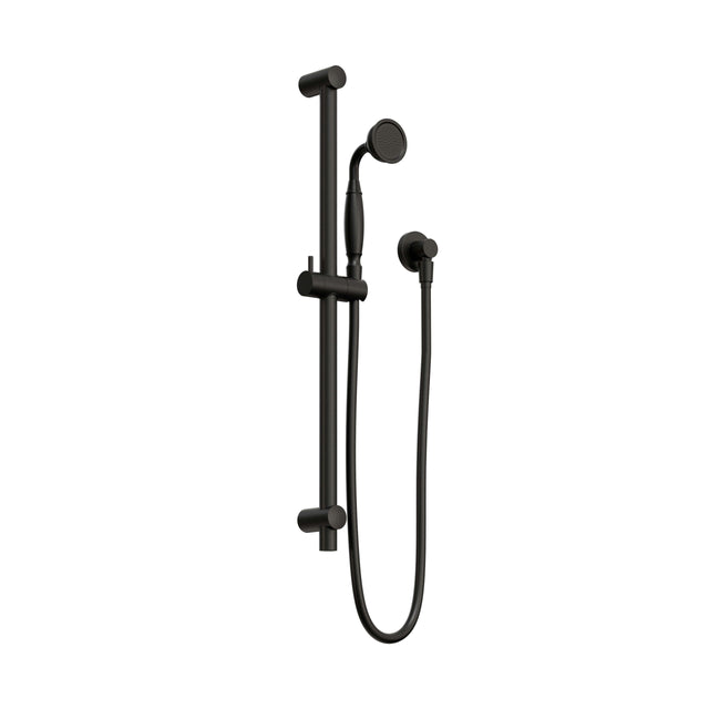Nero York Shower Rail With Metal Hand Shower Matte Black Shower Nero Default Title