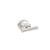 Nero York Robe Hook Brushed Nickel