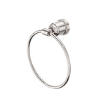 Nero York Towel Ring Brushed Nickel