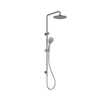 Nero Round Twin Shower Chrome