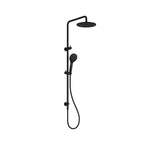 Nero Round Twin Shower Matte Black