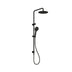 Nero Round Twin Shower Matte Black