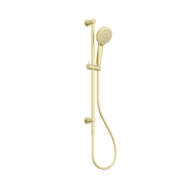 Nero 3 Function Shower Rail Brushed Gold Shower Nero Default Title