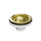 Nero Kitchen Sink Basket Waste Brushed Gold