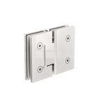 Nero 180 Degree Glass To Glass Shower Hinge 10mm Glass Brushed Nickel