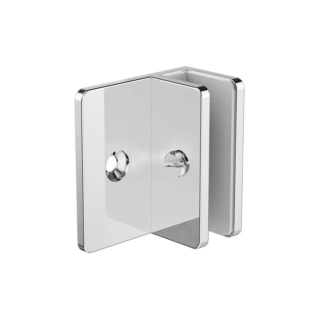 Nero Shower F Bracket 10mm Glass Chrome Other Accessories Nero Default Title