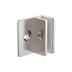 Nero Shower F Bracket 10mm Glass Brushed Nickel