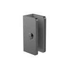 Nero Shower U Bracket 10mm Glass Gun Metal