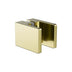 Nero Square Shower Knob Handle Brushed Gold