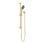 Nero Round Metal Project Shower Rail 4 Star Rating Brushed Gold