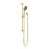 Nero Round Metal Project Shower Rail 4 Star Rating Brushed Gold