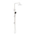 Nero Round Project Twin Shower 4 Star Rating Brushed Nickel