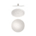 Nero 250mm Round Stainless Steel Shower Head 4 Star Rating Brushed Nickel