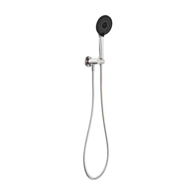 Nero Project Round Shower On Bracket 4 Star Rating Brushed Nickel Shower Nero Default Title