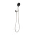 Nero Project Round Shower On Bracket 4 Star Rating Brushed Nickel