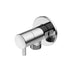 Nero Mini Cistern Stop Chrome