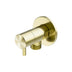 Nero Mini Cistern Stop Brushed Gold
