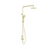 Nero Mecca Care 25mm Grab Rail 900mm Twin Shower Set Brushed Gold