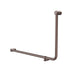 Nero Mecca Care 32mm Dda 90 Degree Bent Tube Grab Rail 600x1000mm Brushed Bronze