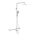 Nero Mecca Care 32mm T Bar Grab Rail 1100x750mm Twin Shower Set Brushed Nickel