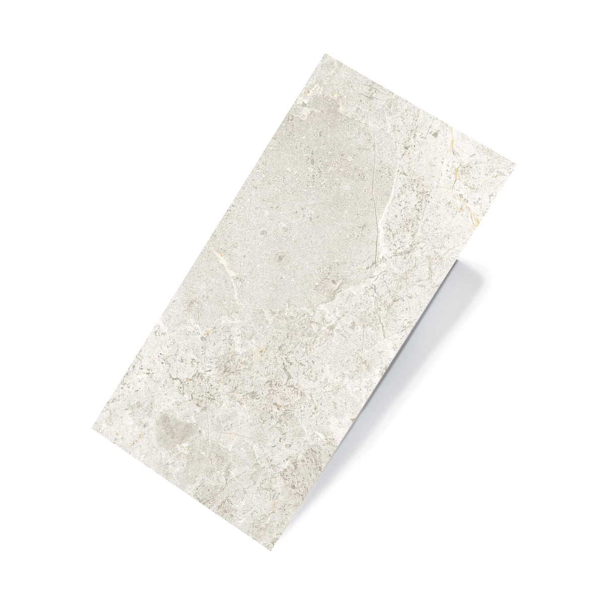 Cosmic 600x300mm grip chalk stone-look porcelain tile by Tilemall with textured surface and natural veining