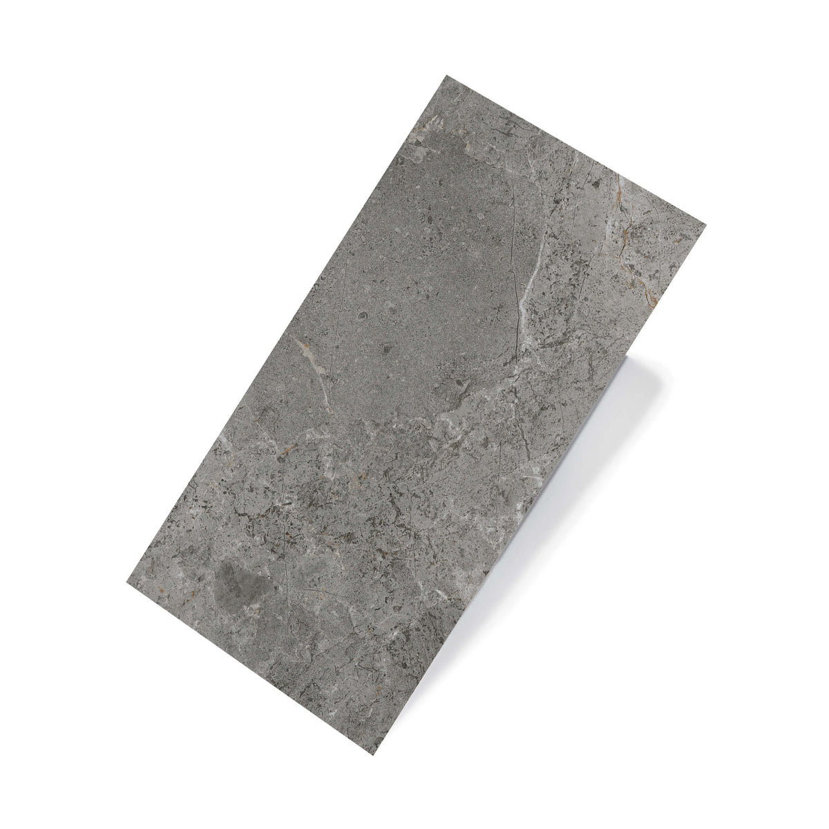 Cosmic 600x300mm grip smoke stone-look porcelain tile by Tilemall with textured surface