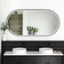 Noosa Metal Frame LED Mirror 1500x750 Black