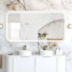Newport Frameless LED Mirror 1500x750 Tuffi Back Lit