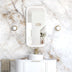 Newport Metal Frame LED Mirror 900x450 White