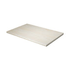 Avoca Square Edge Bullnose 600x400 Grip Bianco Stone Look