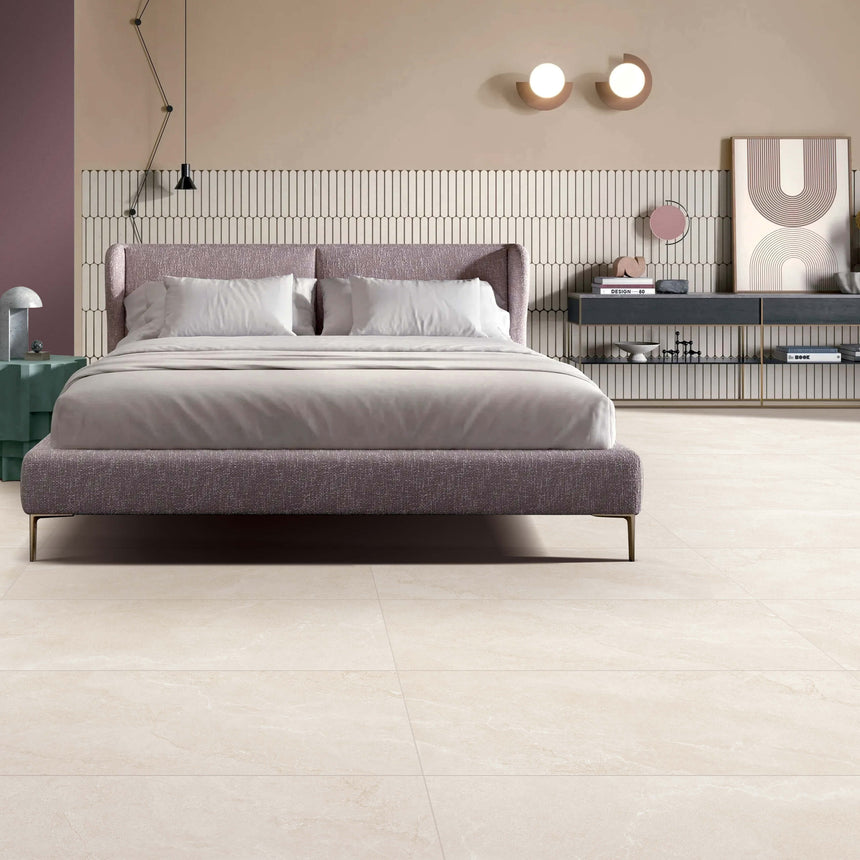 Hamilton 600x300 Surface Tec Champagne Stone Look Tiles Tilemall