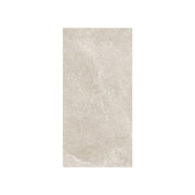 Hamilton 600x300mm Surface Tec clay stone-look porcelain tile by Tilemall with subtle linear veining