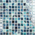 Vidrepur Mosaic Square 25x25mm Glass Gloss Royal Sample