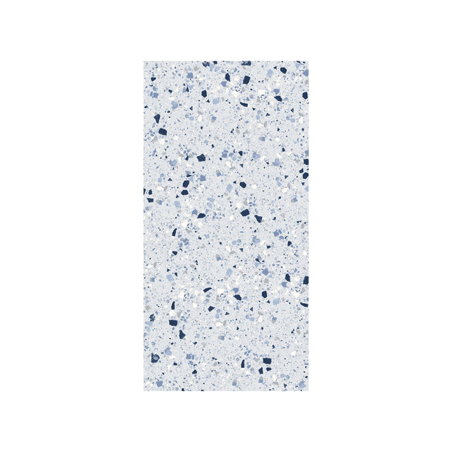 Venice 600x300 Matt Blue Terrazzo Look Tiles Tilemall Default Title