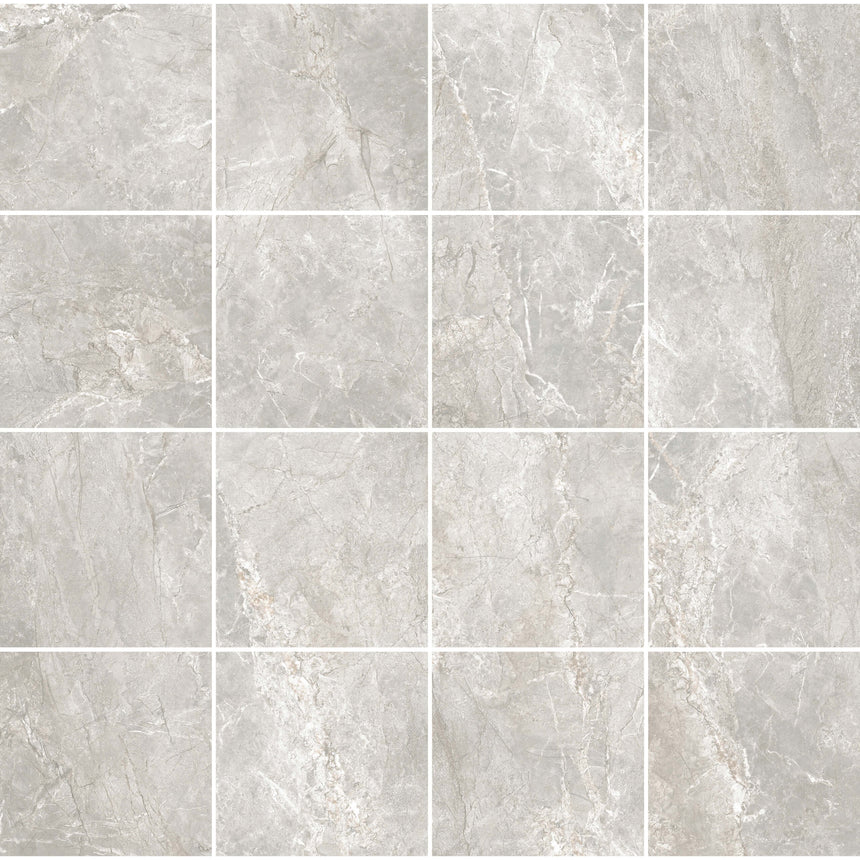 Silver River 600x600 Matt Grey Marble Look Tiles Tilemall