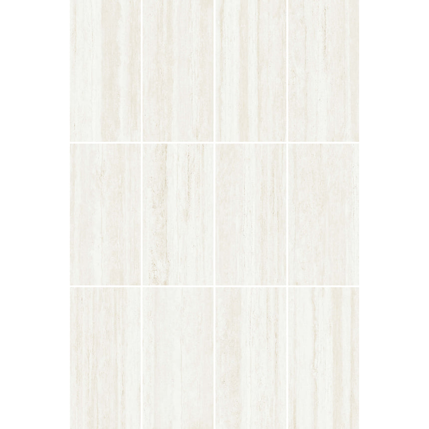 Travertine Vein Cut 1200x600 Matt Ivory Stone Look Tiles Tilemall