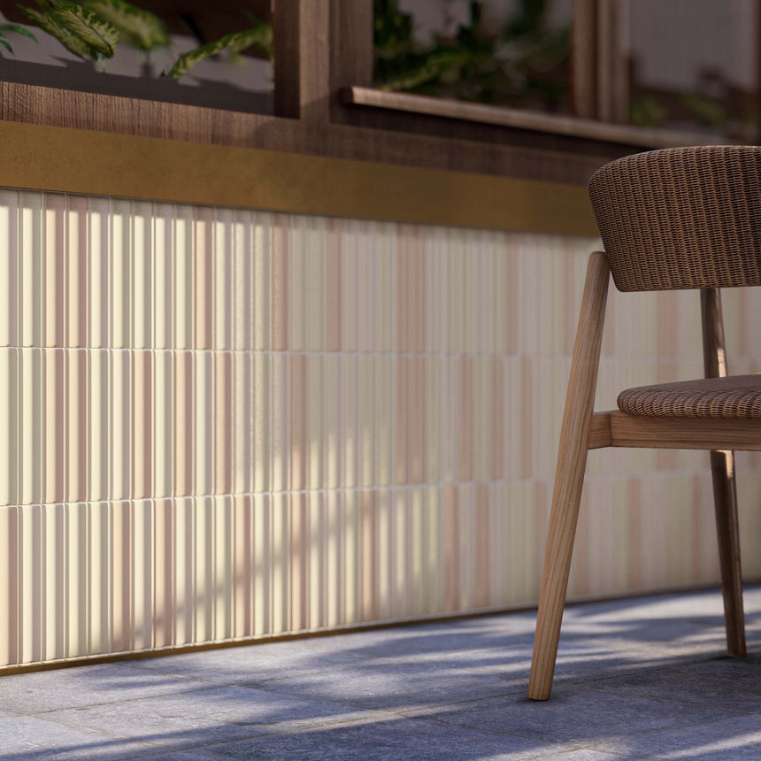 Enjoy 115x231 Matt Golden Peach Decorative Tiles Tilemall