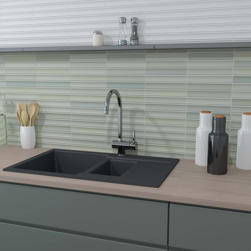 Enjoy 115x231 Matt Natural Green Decorative Tiles Tilemall
