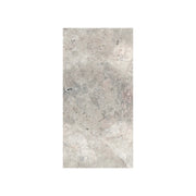Karst Stone 600x300mm matt beige stone-look porcelain tile by Tilemall with fossil impressions