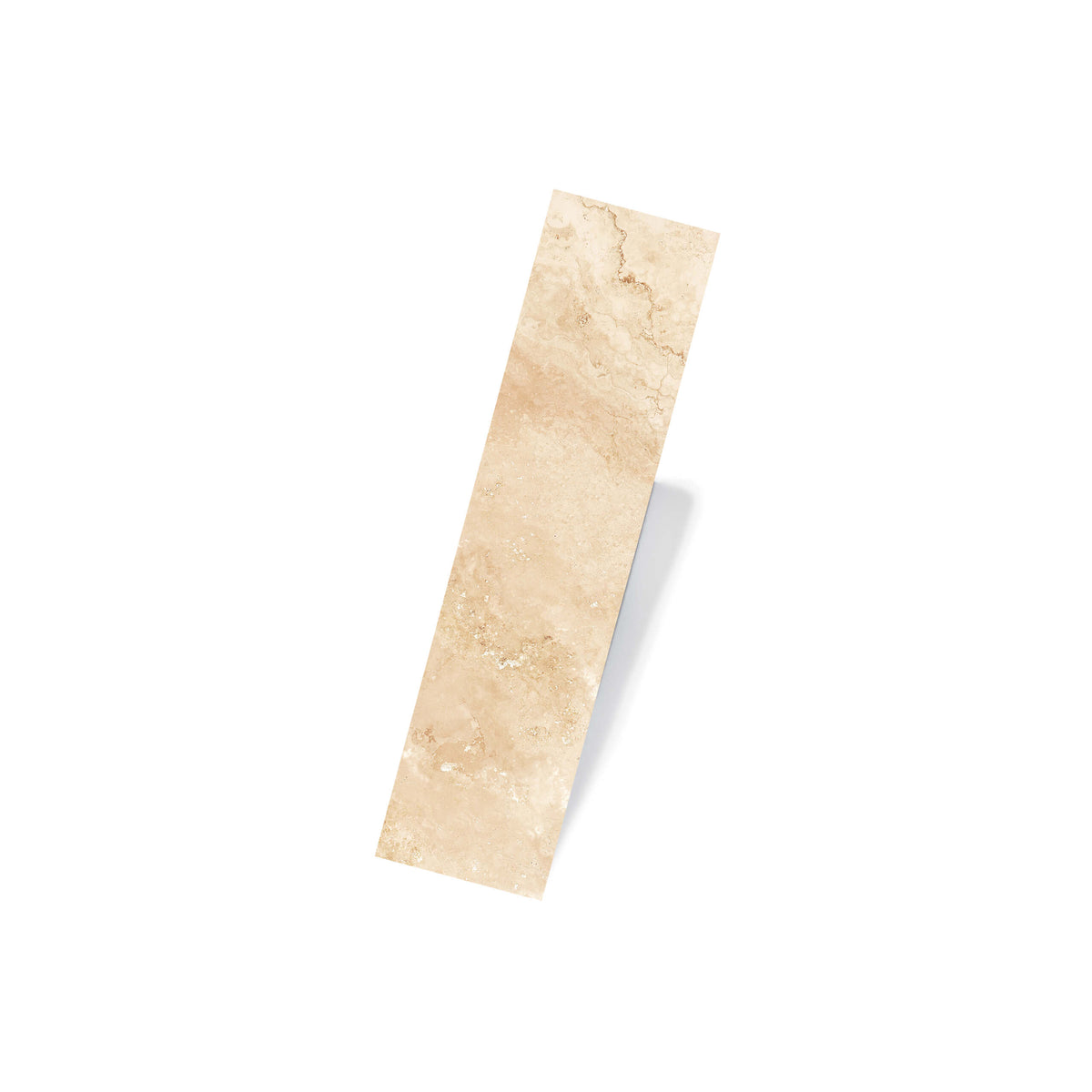 Travertine 75x300mm matt beige subway tile by Tilemall with natural stone texture and subtle veining