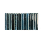Linea Mosaic Kit Kat 115x231mm Porcelain Gloss Ocean