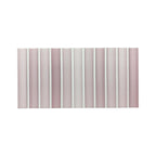 Linea Mosaic Kit Kat 115x231mm Porcelain Matt Lilac