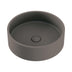 Fienza Jada Concrete Round Basin Above Counter 390x120mm Warm Grey