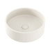 Fienza Jada Concrete Round Basin Above Counter 390x120mm Warm White
