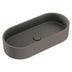 Fienza Jada Concrete Pill Basin Above Counter 600x280x120mm Warm Grey