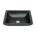 Fienza Classique Stone Basin 420x420x105mm Matte Black