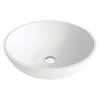 Fienza Lexy Solid Surface Basin 380x380x160mm Matte White