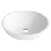 Fienza Lexy Solid Surface Basin 380x380x160mm Matte White