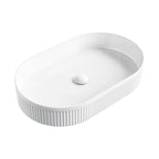 Fienza Eleanor Oval Above Counter Basin 580x360x100mm Gloss White